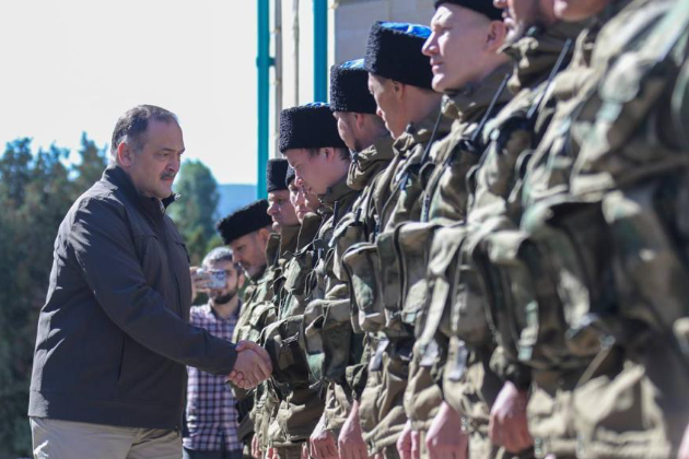 Сергей Меликов пожелал добровольческому отряду, отправившемуся на службу в зону СВО, вернуться с победой