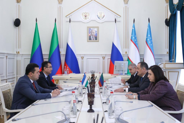 Дагестан и Узбекистан укрепляют связи: Сергей Меликов встретился с Генеральным консулом Узбекистана Бурханом Аликуловым