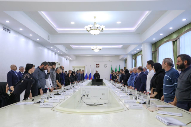 Сергей Меликов встретился с семьями погибших в ходе спецоперации военнослужащих