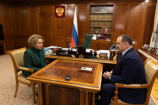 В Москве состоялась встреча Валентины Матвиенко с Сергеем Меликовым