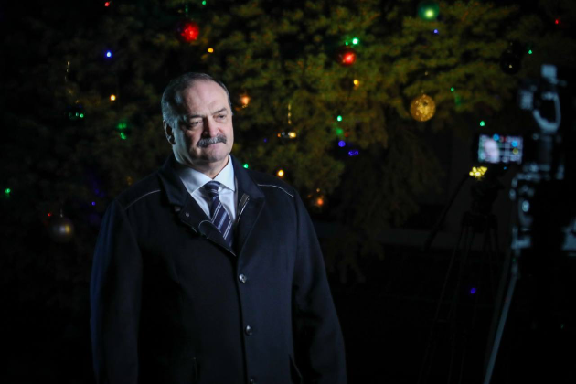 Поздравление Главы Дагестана Сергея Меликова с Новым годом