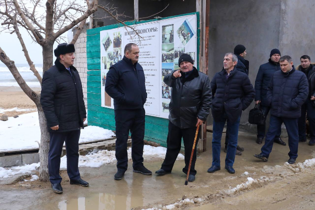 Сергей Меликов осмотрел ряд оздоровительных учреждений в Карабудахкентском районе