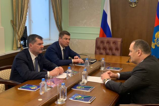 В Москве состоялась встреча Сергея Меликова и руководителя Росавиации Александра Нерадько