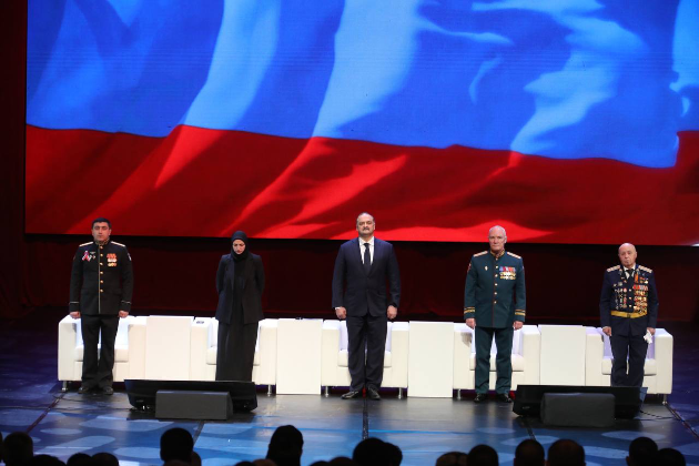 Сергей Меликов принял участие в праздничном концерте ко Дню защитника Отечества