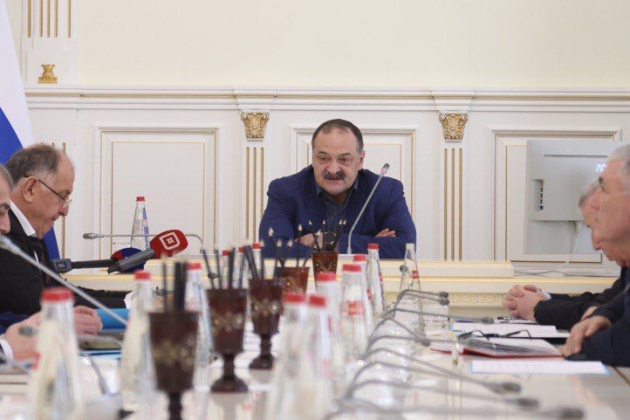 Глава Дагестана Сергей Меликов провел 6 марта оперативное совещание по актуальным вопросам