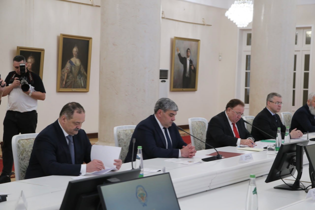 Сергей Меликов принял участие в совещании под руководством секретаря Совета безопасности России Николая Патрушева
