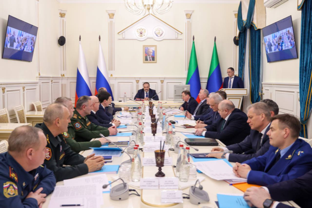 Сергей Меликов провел совместное заседание Совета безопасности РД и Координационного совещания по обеспечению правопорядка в РД