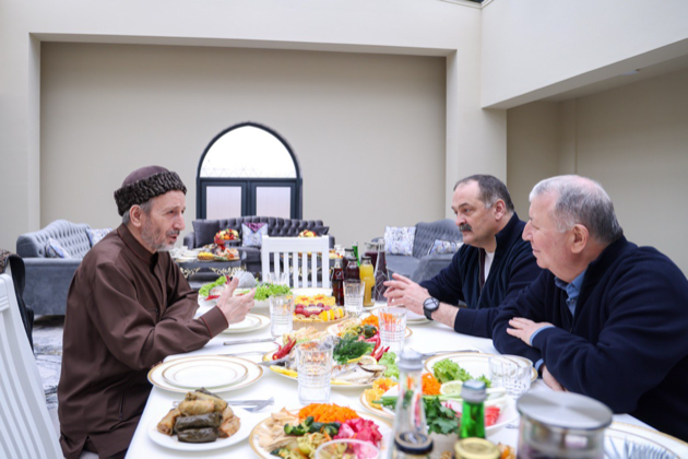 Сергей Меликов встретился с муфтием Дагестана Ахмадом Абдулаевым