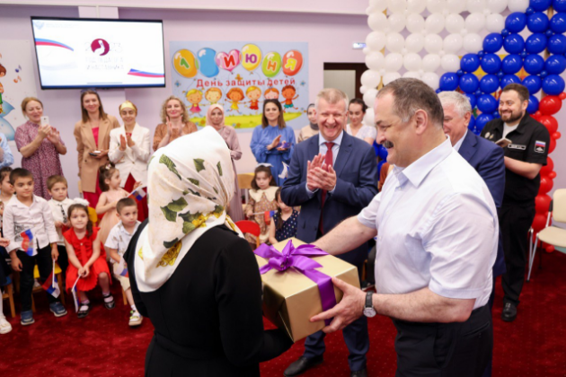 Дагестан принял участие во Всероссийском марафоне открытия новых детских садов