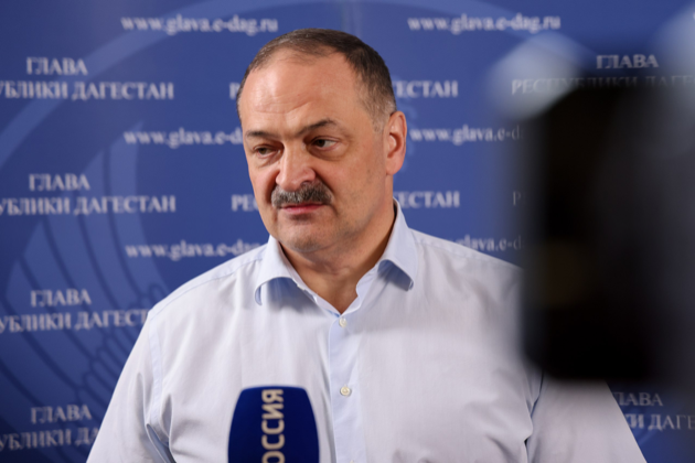Пресс-подход Сергея Меликова по итогам визита Президента России в Дагестан