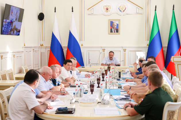 Сергей Меликов провел заседание Координационного совещания по обеспечению правопорядка в Дагестанe