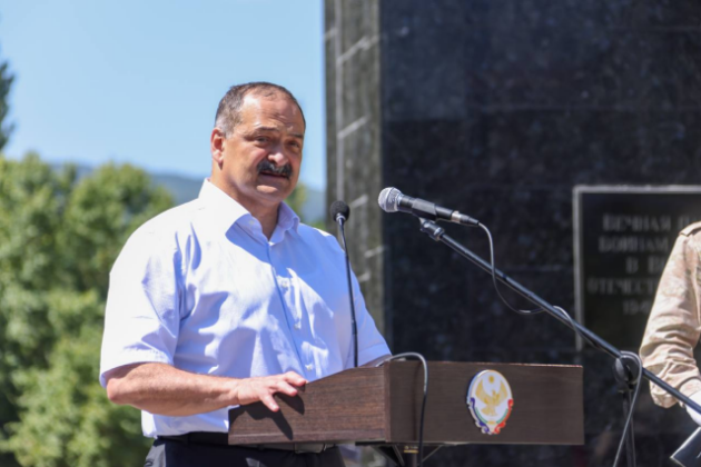 Глава Дагестана принял участие в открытии «капсулы времени» в рамках празднования 80-й годовщины битвы за Кавказ