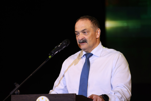 Сергей Меликов принял участие в праздновании 30-летия Пограничного управления ФСБ России по РД