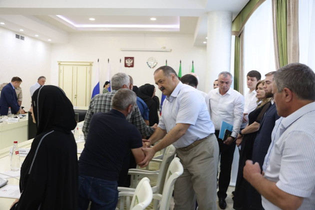 Сергей Меликов встретился с семьями участников спецоперации