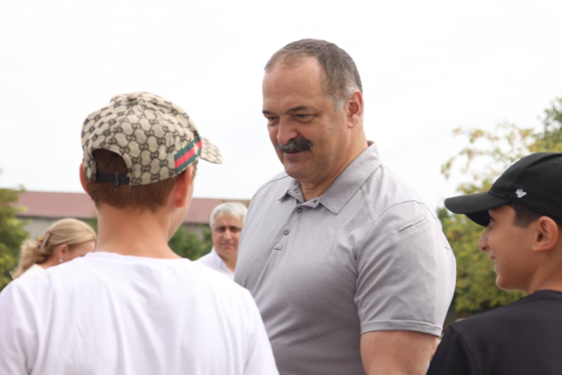 Сергей Меликов посетил с рабочим визитом Кумторкалинский район