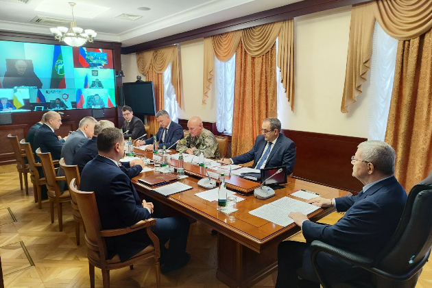 Сергей Меликов в режиме ВКС принял участие в заседании координационного совещания по вопросам безопасности в СКФО