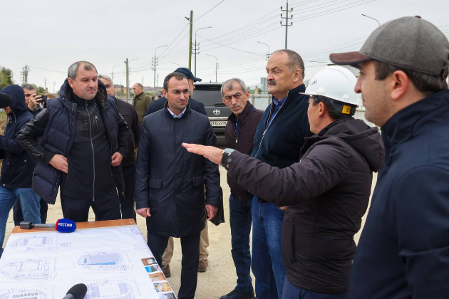 Сергей Меликов посетил ряд социальных объектов в Дербенте