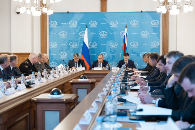 Сергей Меликов принял участие в первом заседании Межведомственной комиссии по прикаспийскому сотрудничеству