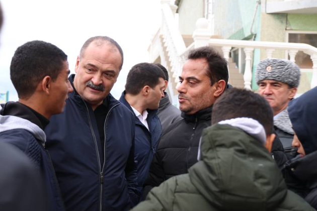 Сергей Меликов встретился с беженцами из Палестины