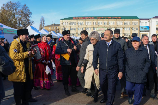 Сергей Меликов принял участие в праздничных мероприятиях ко Дню работников сельского хозяйства