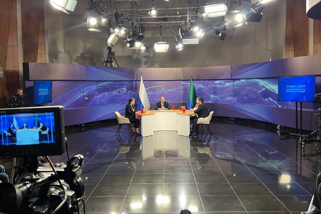 Сергей Меликов в прямом эфире ответил на вопросы дагестанцев