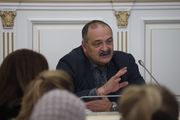 Сергей Меликов провел первое заседание Совета по развитию гражданского общества