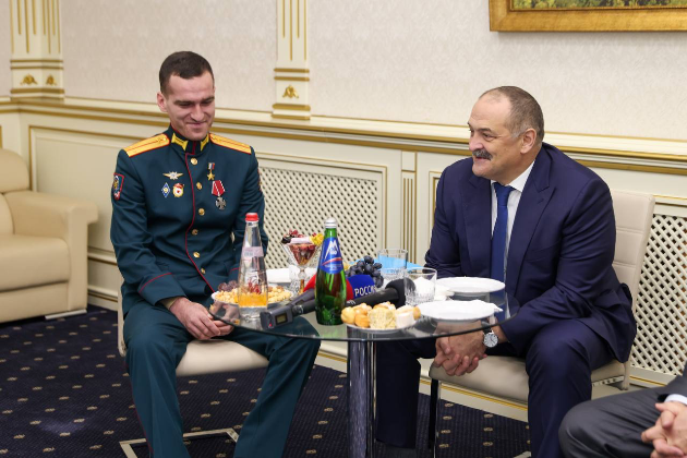 Сергей Меликов встретился с участниками СВО и семьями военнослужащих