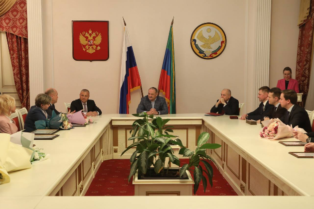 Сергей Меликов встретился с сенаторами РФ и представителями Аппарата Совета Федерации