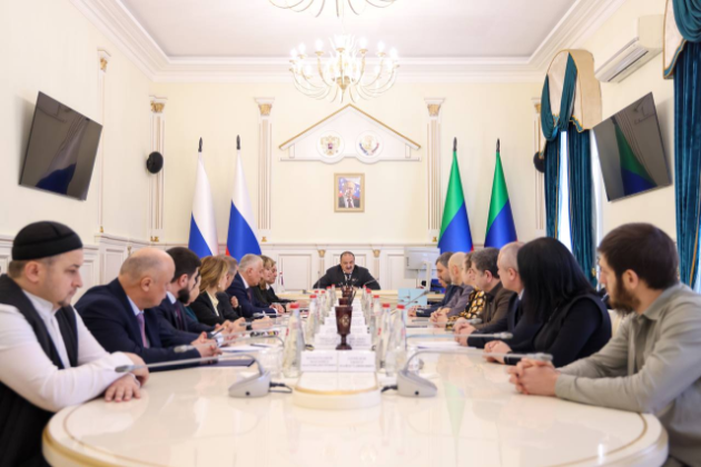 Сергей Меликов встретился с представителями крупных благотворительных фондов Дагестана