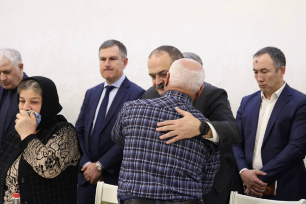 Сергей Меликов вcтретился с семьями участников спецоперации