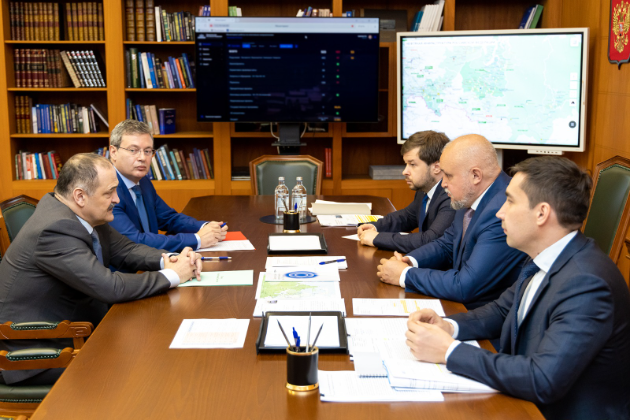 Сергей Меликов и Сергей Цивилев обсудили развитие энергетики в Дагестане