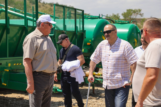 Сергей Меликов с рабoчим визитом посетил Сулейман-Стальский район