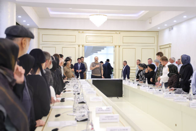 Сергей Меликoв встрeтился с семьями военнослужащих