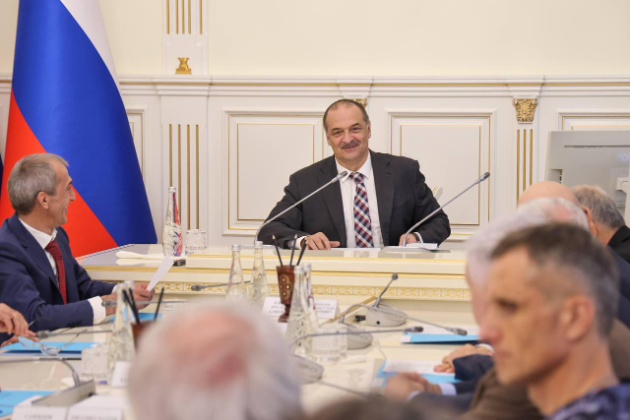 Под руководством Сергея Меликова обсуждено развитие «Динамо» и детского футбола в Дагестане