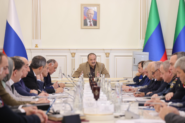 Сергей Меликов провел совещание по повышению уровня общественной безопасности