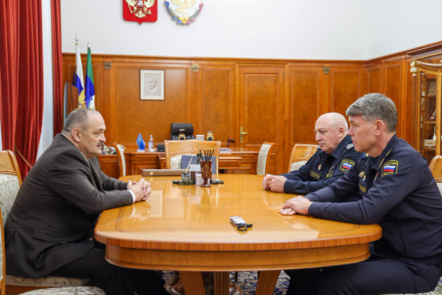 Сергей Меликов встретился с главным судебным приставом России Дмитрием Аристовым