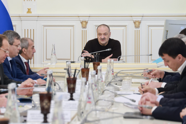 Сергей Меликов провел очередное совещание по проблемам развития Махачкалы