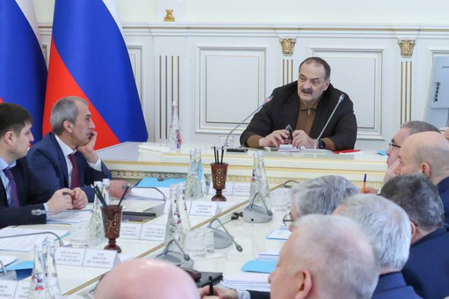 Сергей Меликов провел заседание Совета Безопасности Дагестана