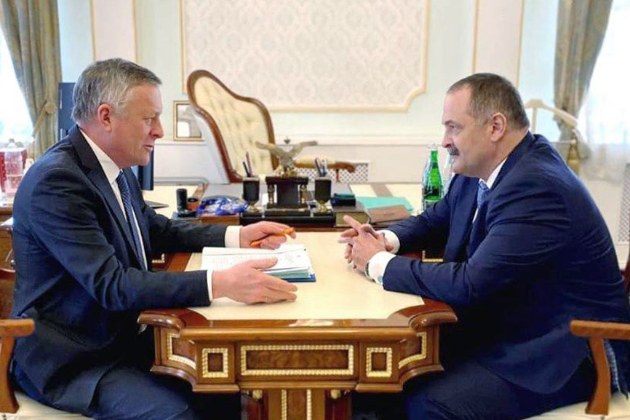 Сергей Меликов и Сергей Густов обсудили развитие газовой инфраструктуры Дагестана