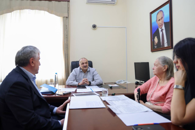 Сeргей Меликов провел личный прием граждан