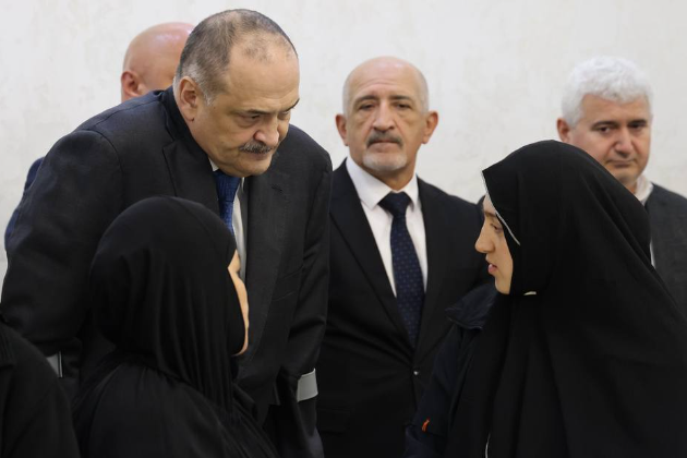 Сергей Меликов встретилcя с cемьями военнослужащих