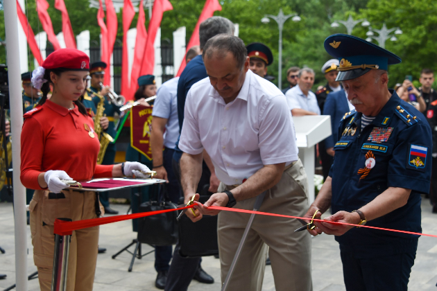Сергей Меликов открыл после реконструкции Музей боевой славы