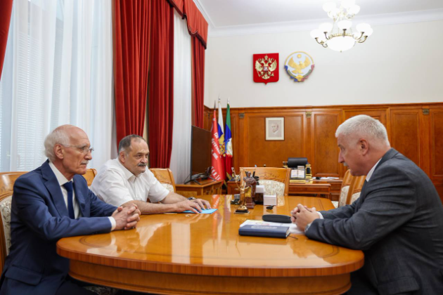 Сергей Меликов встретился с главой ДОСААФ России