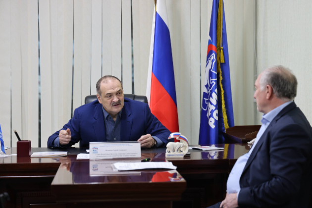 Сергей Меликов провел прием граждан в Региональной приемной Партии «Единая Россия»