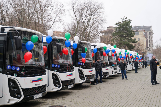 Более 80 новых пассажирских автобусов выйдут на маршруты Махачкалы