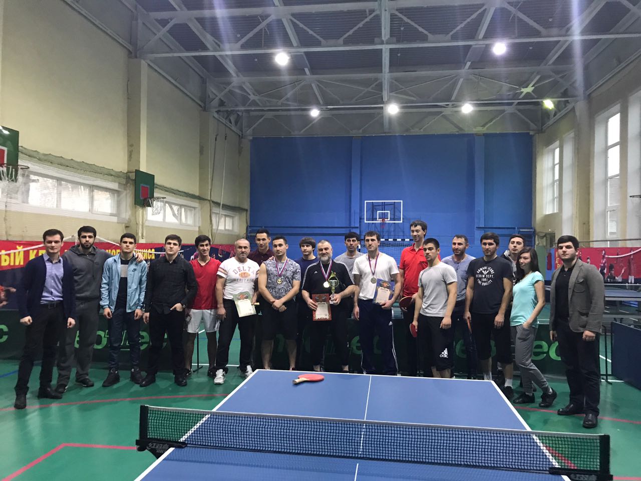 Второй открытый турнир по настольному теннису