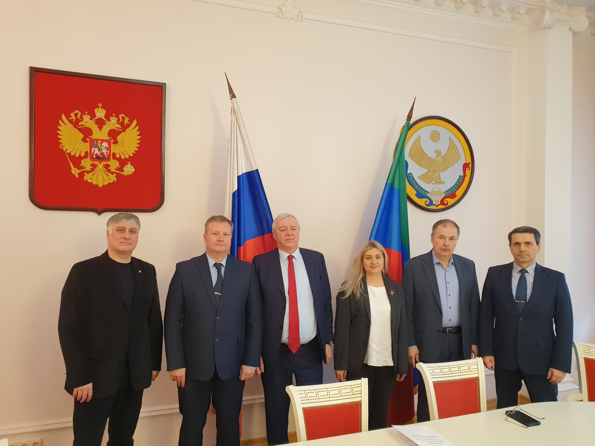 Награждение в Постпредстве РД