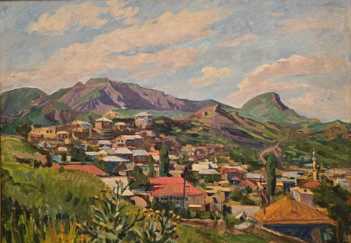 В здании Постоянного представительства Республики Дагестан при Президенте Российской Федерации открылась выставка картин «В горах Дагестана»