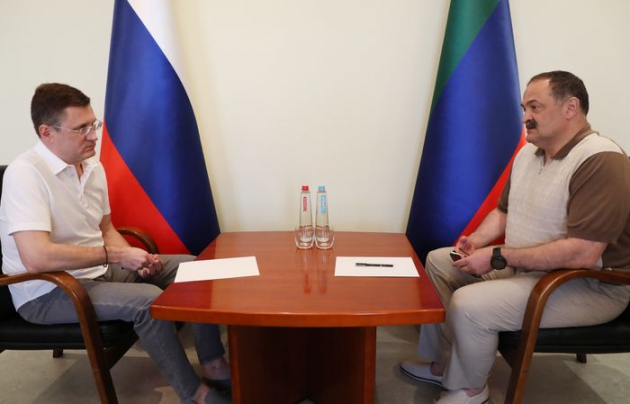 Александр Новак и Сергей Меликов обсудили ключевые вопросы развития Дагестана