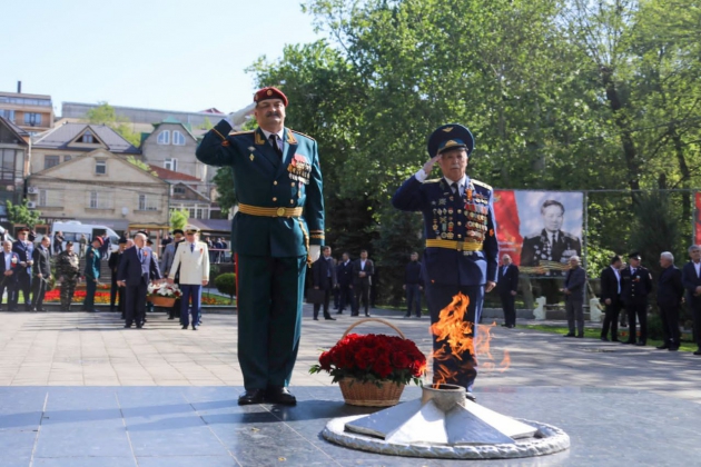 Сергей Меликов почтил память погибших в годы Великой Отечественной войны